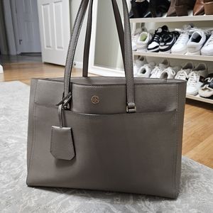 Tory burch leather Large Robinson Tote